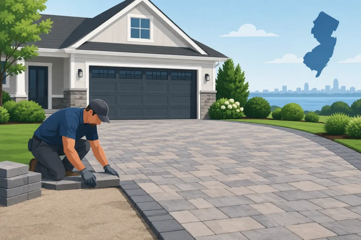 Paver Driveway Installation in New Jersey