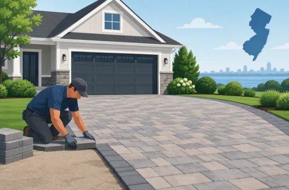 Paver Driveway Installation in New Jersey