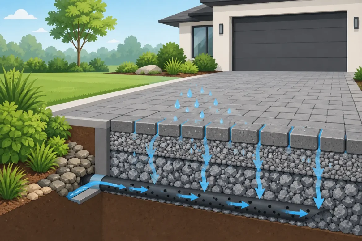 Permeable Pavers for Driveway Drainage That Work