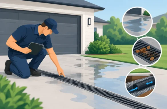 When to Call a Driveway Drainage Contractor
